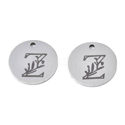 Non-Tarnish 304 Stainless Steel Charms STAS-T059-26P-Z-1