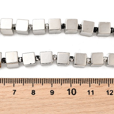 Electroplate Glass Beads Strands EGLA-F166-03A-P-1