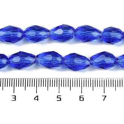Transparent Glass Beads Strands EGLA-N013-T6mm-D11-1