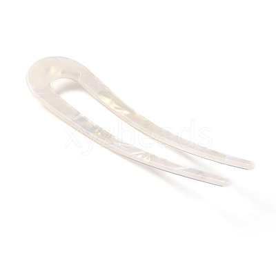 Cellulose Acetate(Resin) Hair Forks OHAR-C005-01G-1