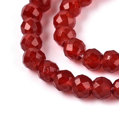 Imitation Jade Glass Beads Strands GLAA-T028-3mm-11A-1