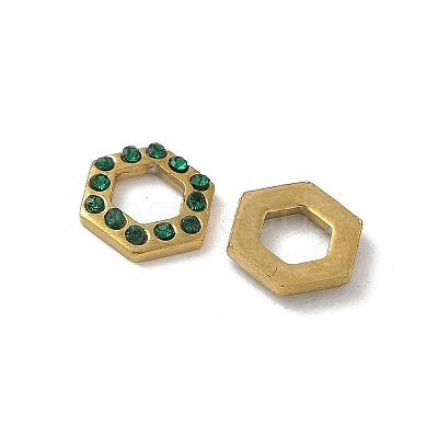 304 Stainless Steel Rhinestone Cabochons STAS-A057-04G-B01-1