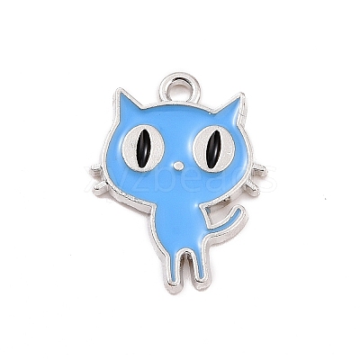 Alloy Enamel Pendants ENAM-M055-35P-1