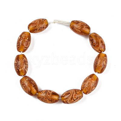 Opaque Handmade Lampwork Beads BLOW-D006-05D-1