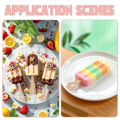 50Pcs Wooden Cakesicle Sticks AJEW-TA0018-01A-1