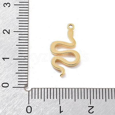 304 Stainless Steel Pendants STAS-R155-002G-1