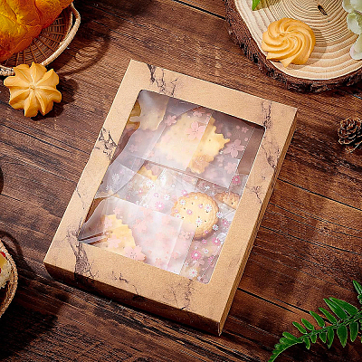 Marble Texture Pattern Paper Gift Boxes CON-BC0006-24A-1