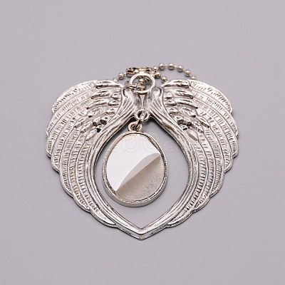 Alloy Pendant Decoration Cabochon Settings AJEW-WH0251-45-1