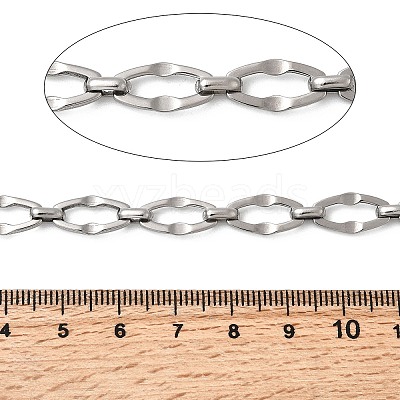 304 Stainless Steel Dapped Chains CHS-Z007-18P-1