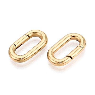 304 Stainless Steel Spring Gate Rings STAS-N115-71G-1
