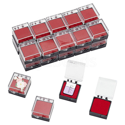 Plastic Box with Flocking Blister CON-WH0106-11C-1