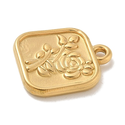 Ion Plating(IP) 304 Stainless Steel Pendants STAS-Q334-24G-1