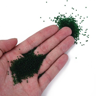 15/0 Transparent Czech Glass Seed Beads SEED-N004-004-08-1
