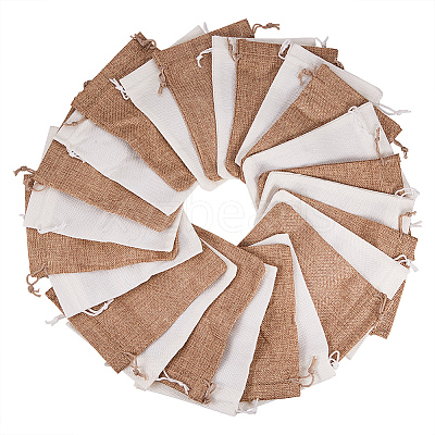 Burlap Packing Pouches Drawstring Bags ABAG-BC0001-08-18x13-1