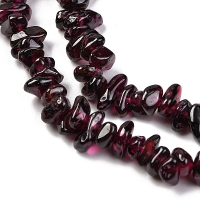 Natural Garnet Beads Strands F065-01A-1