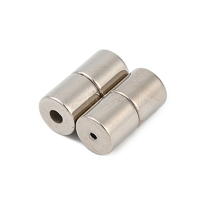 Brass Magnetic Clasps X-KK-H202-01P-01-1