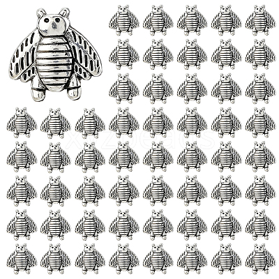 300Pcs Tibetan Style Alloy Beads FIND-FH0017-53-1