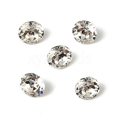 Glass Rhinestone Cabochons GLAA-A018-6mm-001-1
