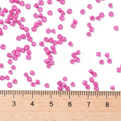 12/0 Baking Paint Glass Seed Beads SEED-US0001-04-2mm-1