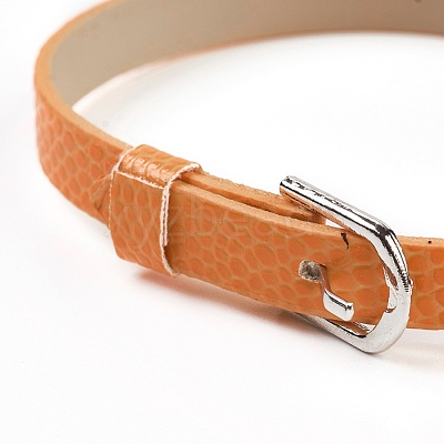 PU Leather Watch Band Strap BJEW-E350-11-1