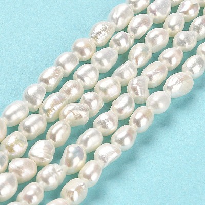 Natural Cultured Freshwater Pearl Beads Strands PEAR-E016-066-1