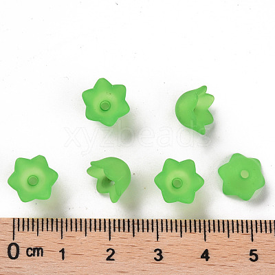 Transparent Acrylic Beads Caps PL543-9-1
