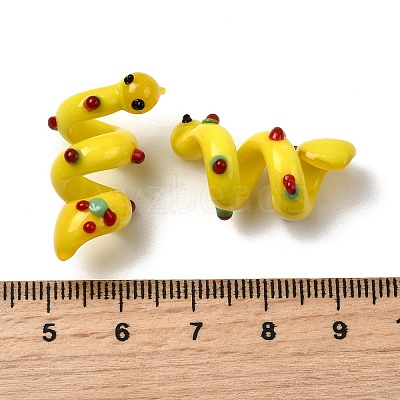 Handmade Lampwork Enamel Beads LAMP-K039-35A-1