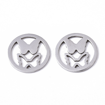 Non-Tarnish 201 Stainless Steel Charms STAS-N091-103-1