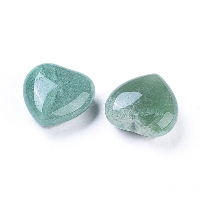 Natural Green Aventurine Heart Love Stone G-L533-54-1
