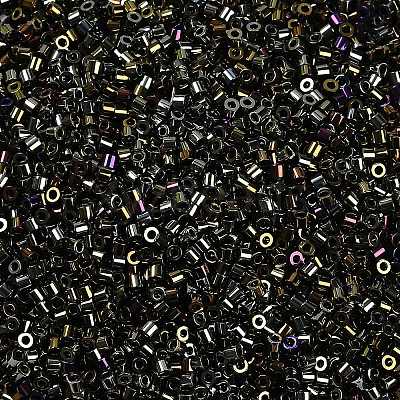 Electroplate Glass Seed Beads SEED-H003-10L-1