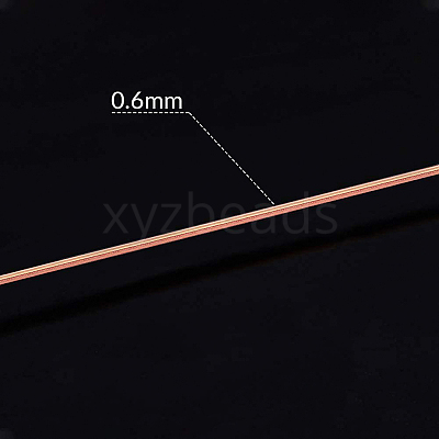 Round Bare Copper Wire for Jewelry Making CWIR-BC0002-16D-1