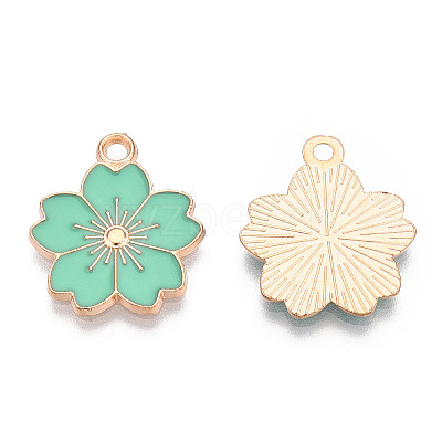 Alloy Enamel Pendants ENAM-S121-115F-1