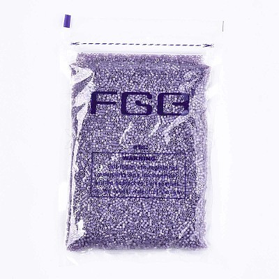 FGB 11/0 Grade A Baking Paint Glass Seed Beads SEED-S030-1151-1