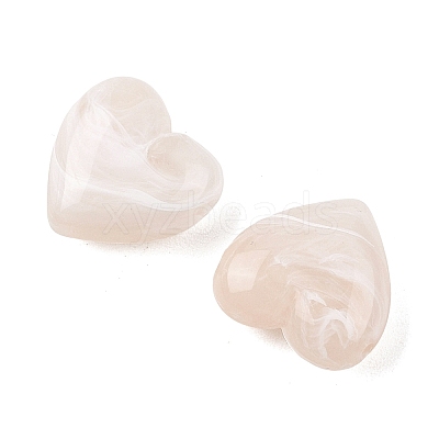Opaque Acrylic Beads X-OACR-Z036-01A-05-1