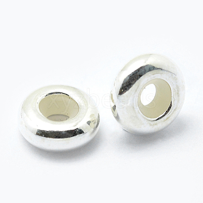 925 Sterling Silver Beads STER-I014-7mm-24S-1