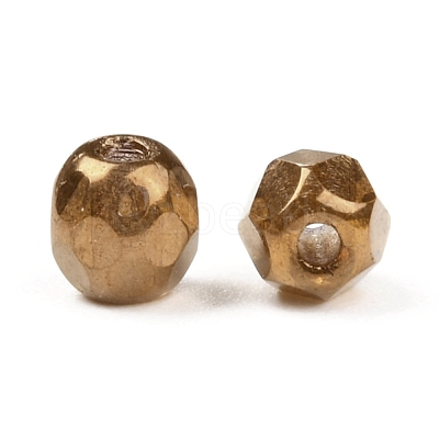 Fire-Polished Czech Glass Beads LAMP-O017-151-YM4-1