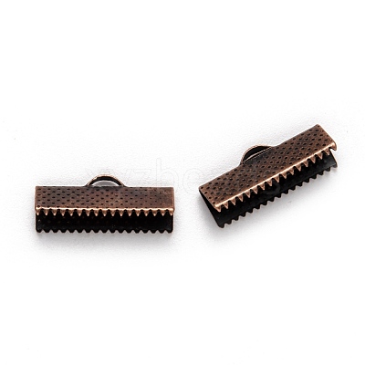Mixed Iron Ribbon Crimp Endss IFIN-S008-M-1