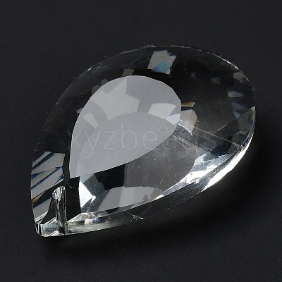 Transparent Glass Pendants GLAA-R223-03I-1