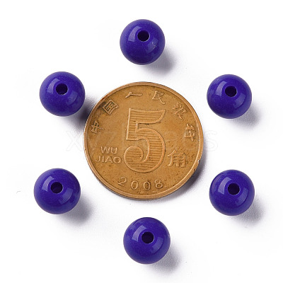 Opaque Acrylic Beads MACR-S370-C8mm-A36-1