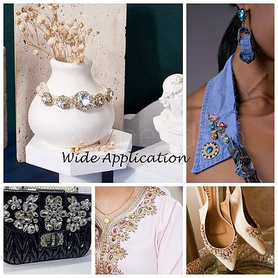 Sew on Rhinestone RGLA-T034-5x10mm-05-1
