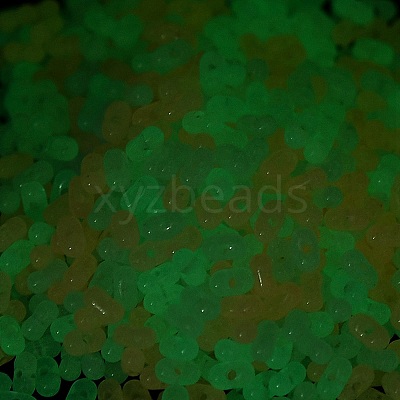 Luminous Transparent Acrylic Beads LACR-D009-01H-1