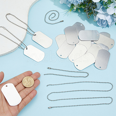 60Pcs Aluminum Big Pendants ALUM-OC0010-01B-1