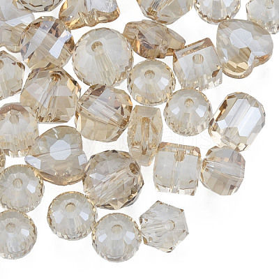 Transparent Glass Beads EGLA-N002-49-A04-1