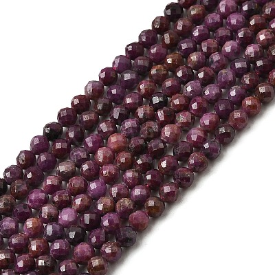 Natural Ruby Beads Strands G-C181-B06-03-01-1