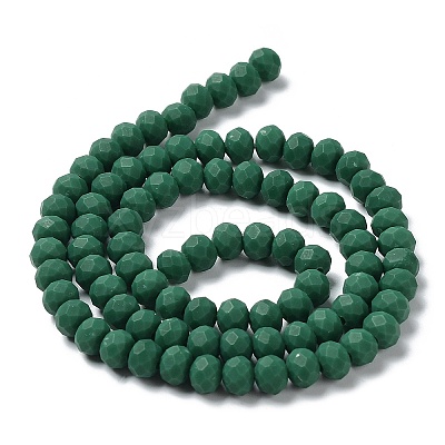 Glass Beads Strands EGLA-A034-P8mm-MD09-1