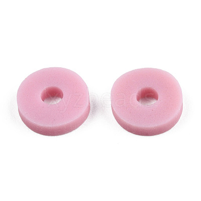 Handmade Polymer Clay Beads CLAY-R067-6.0mm-B26-1