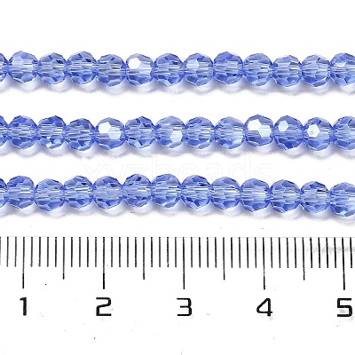 Transparent Glass Beads LS-EGLA-A035-T4mm-B14-1