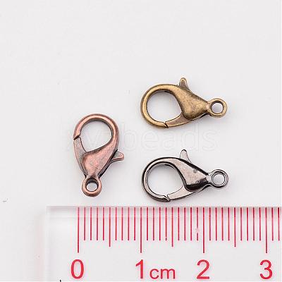 1 Box 240PCS 6 Colors Zinc Alloy Lobster Claw Clasps Jewelry Making Findings PALLOY-X0012-B-1