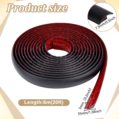 Self-adhesion PVC Edge Guard Strips DIY-WH0591-569B-1