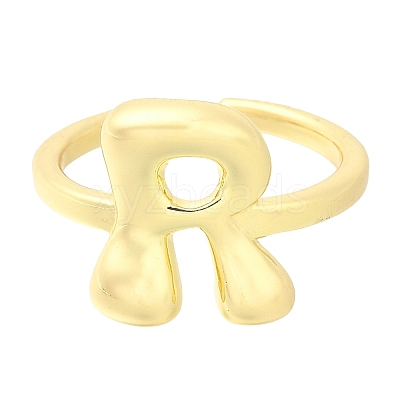 Rack Plating Brass Open Cuff Rings RJEW-S394-01G-R-1